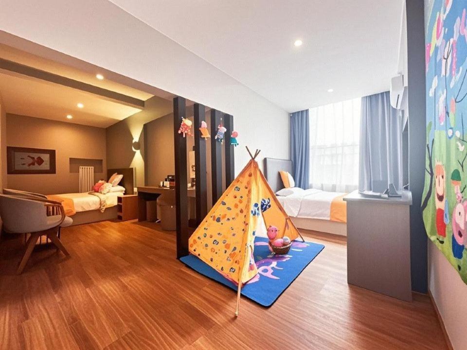 Qiqiaowu Hotel Beijing Daxing Airport Line Caoqiao Subway Station Branch Экстерьер фото
